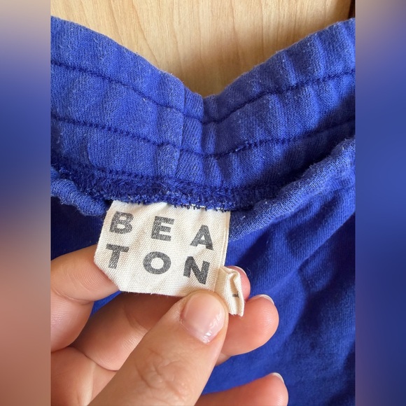 Beaton Blue straight leg sweat pants - Picture 2 of 4